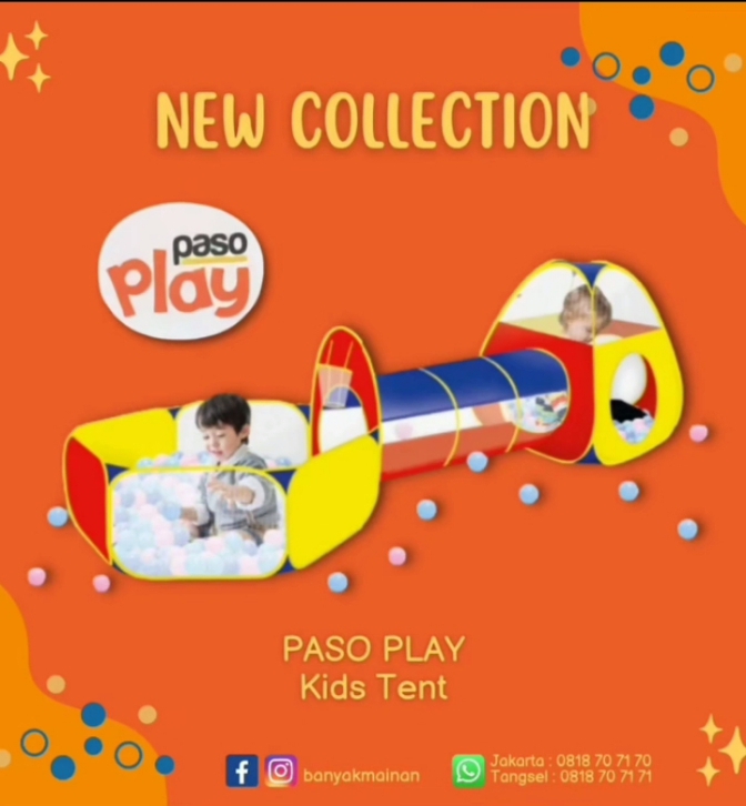 PASO PLAY TENT WITH 50BALLS