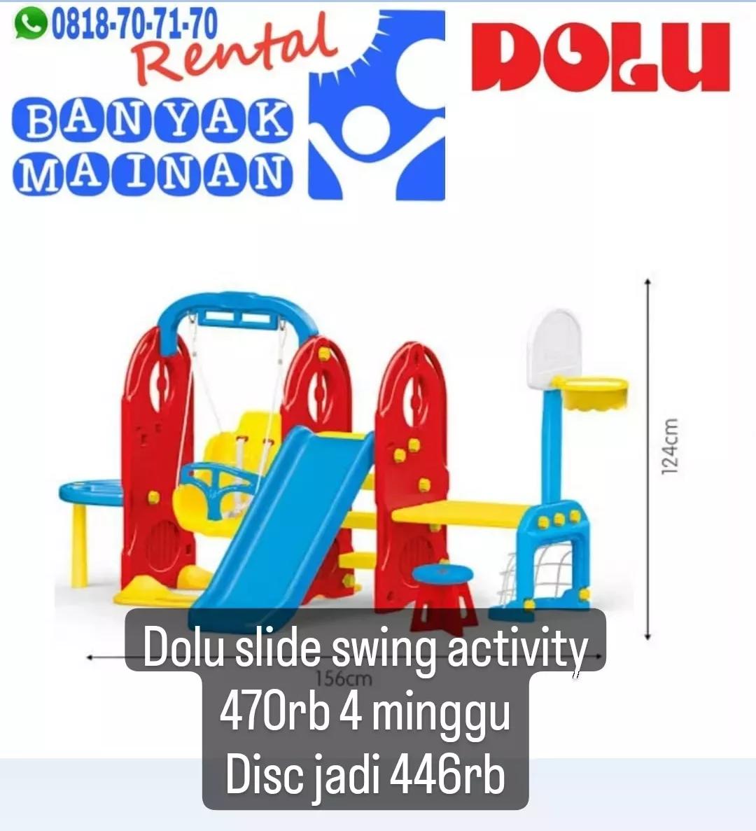 DOLU PLAYGROUND SLIDE SWING 7IN1