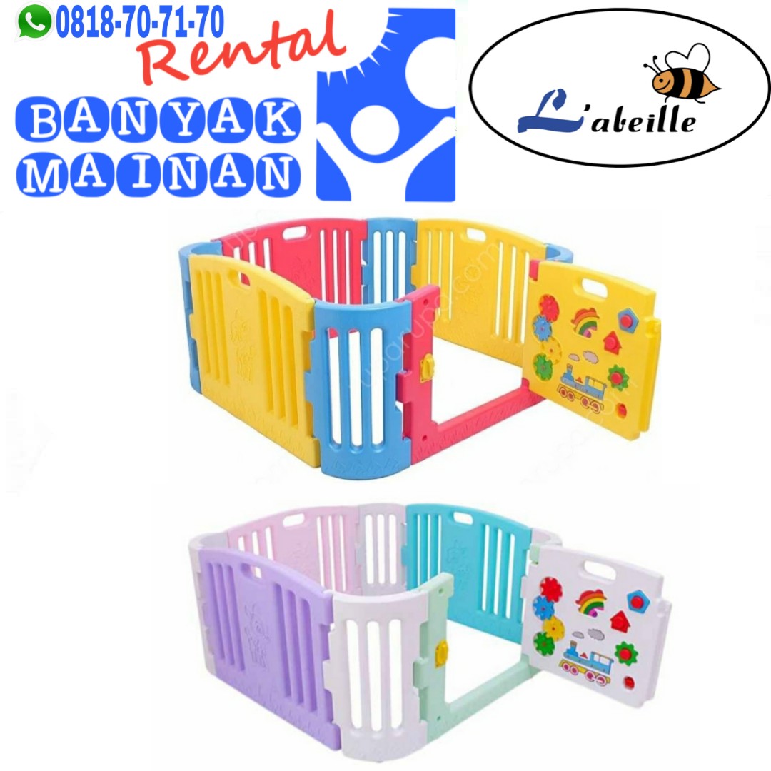 FENCE PLAYPEN WITH DOOR