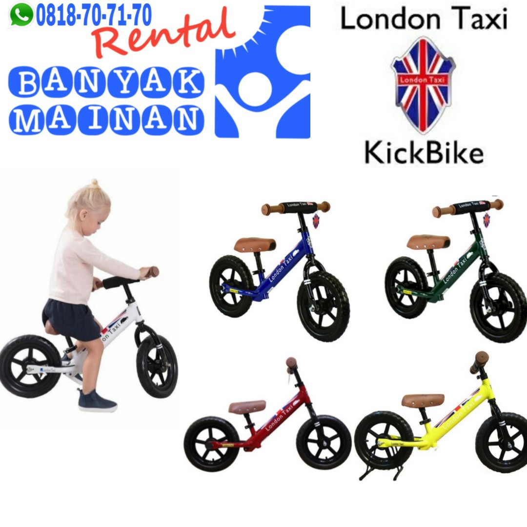 BALANCING BIKE LONDON TAXI