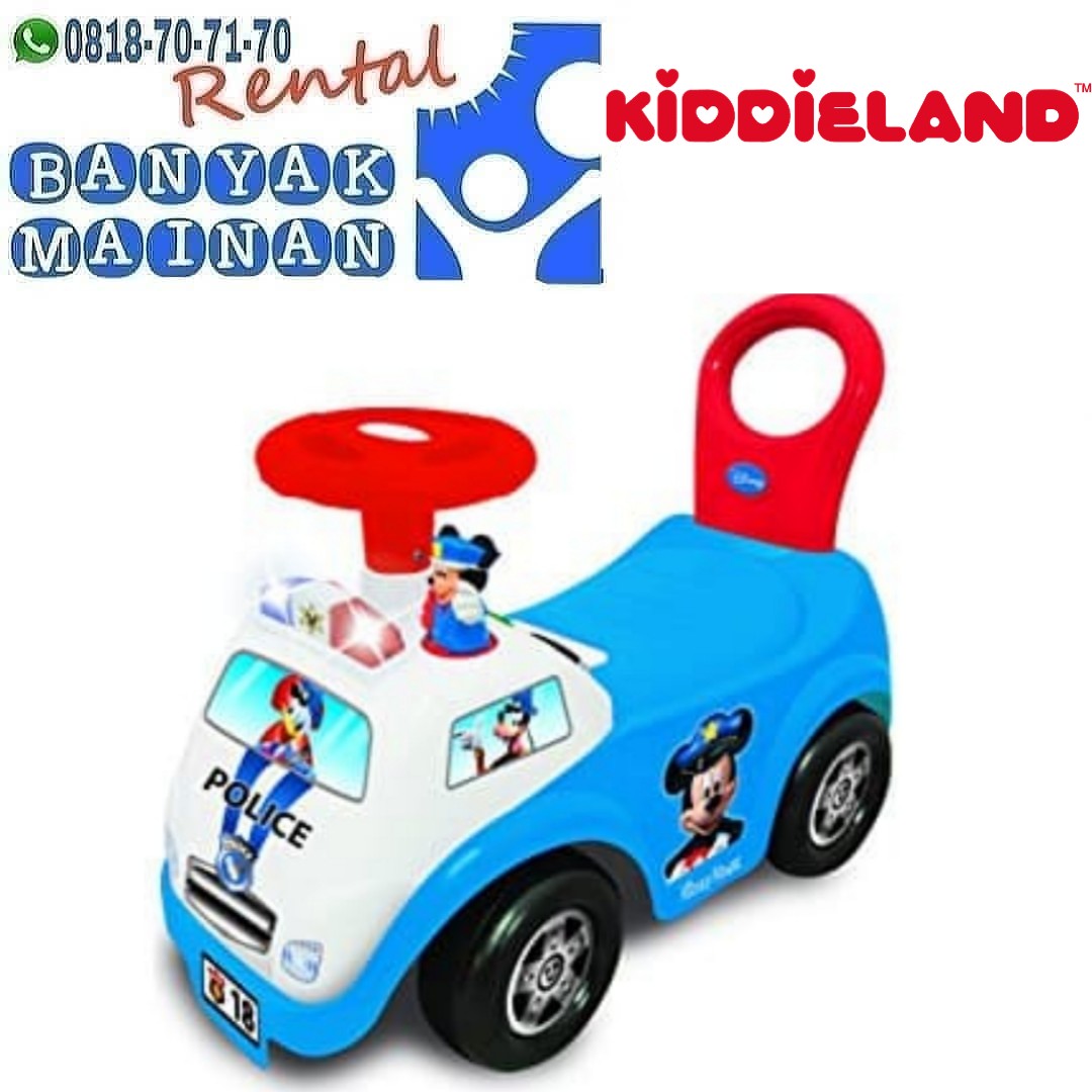 RIDE ON LIGHT AND SOUND MICKEY POLICE