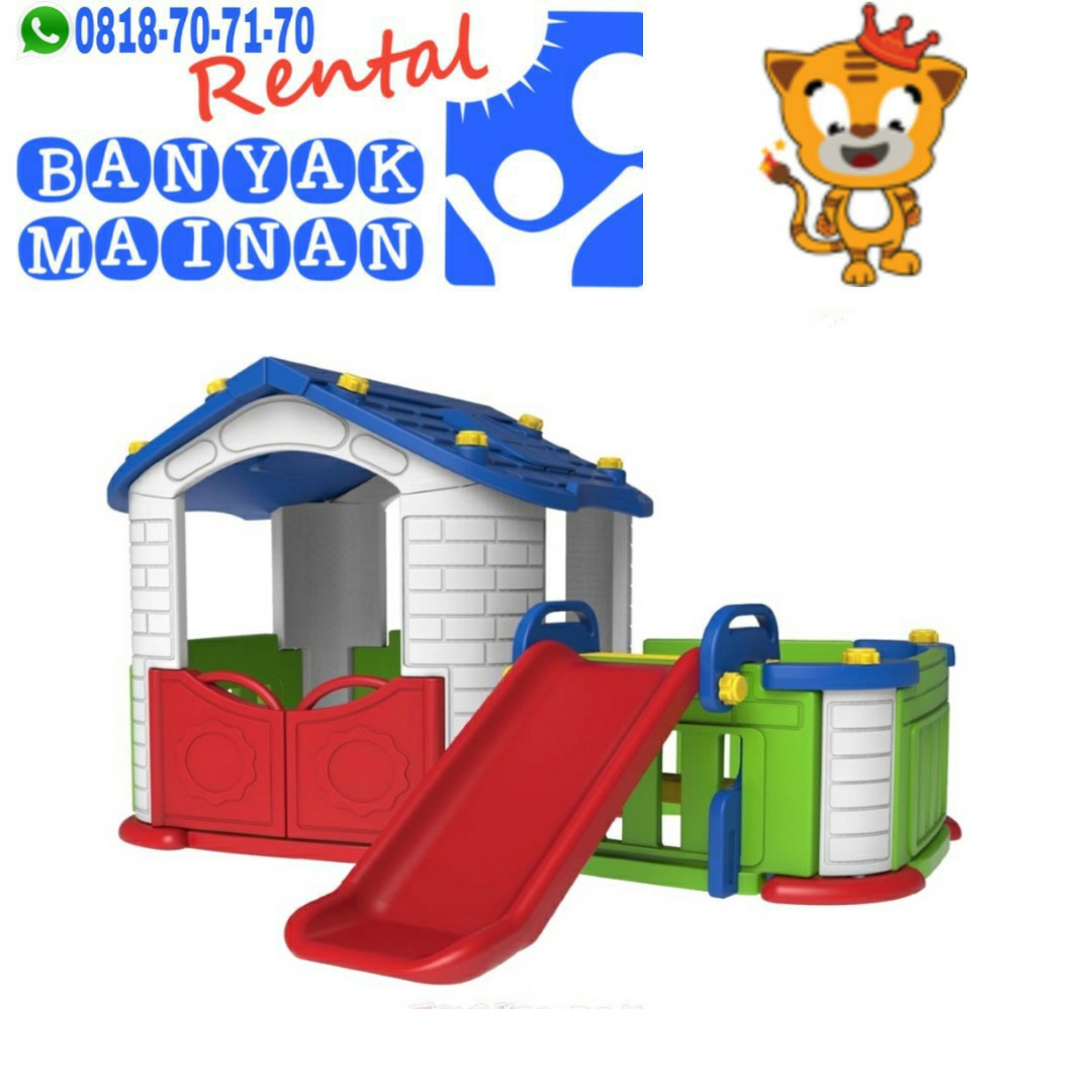 BIG HOUSE WITH SLIDE