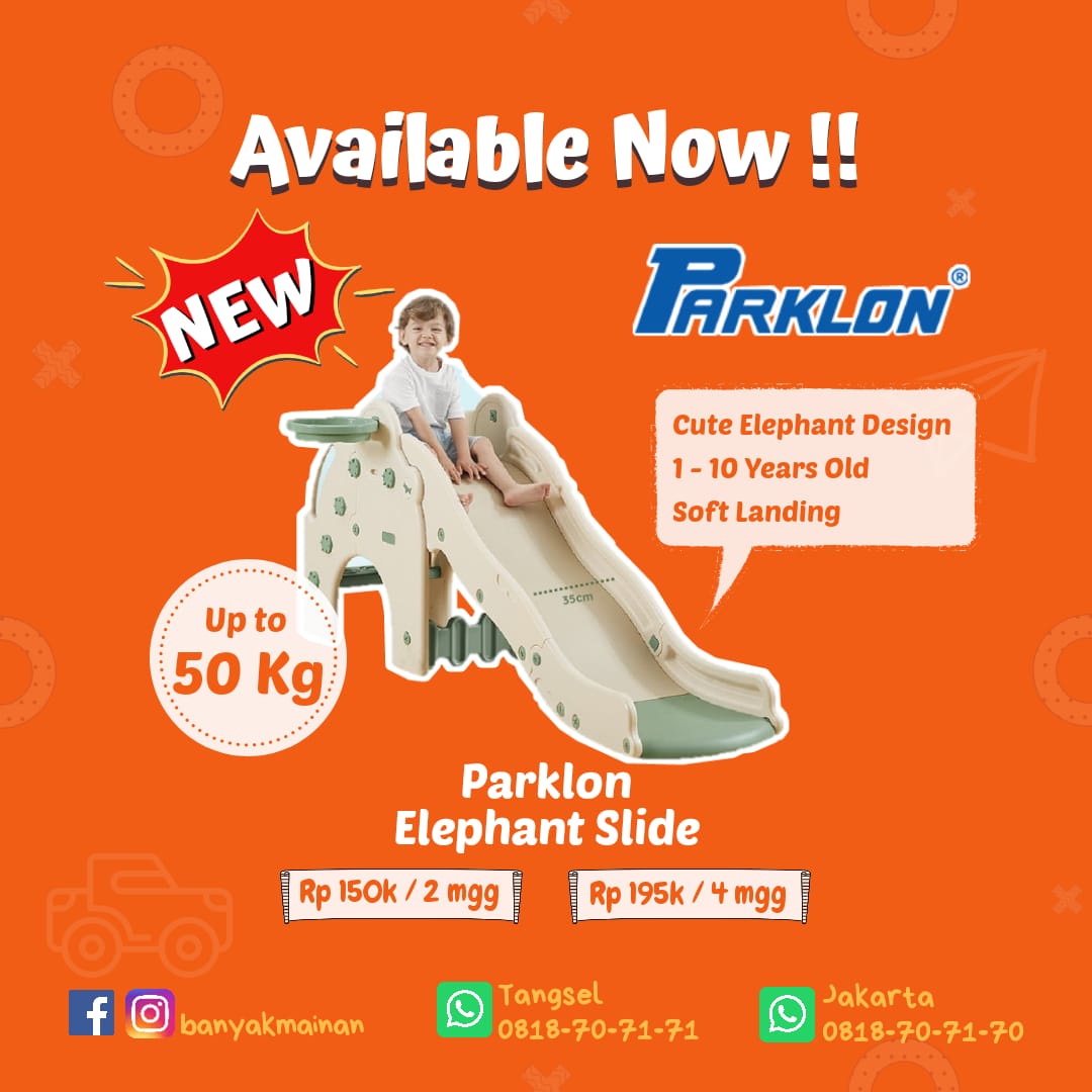 PARKLON ELEPHANT CLIMB & SLIDE