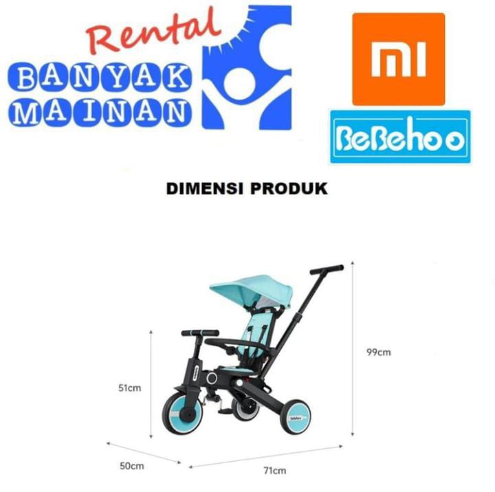 BEBEHOO GEN 2 7IN1 SMART FOLDING TRIKE