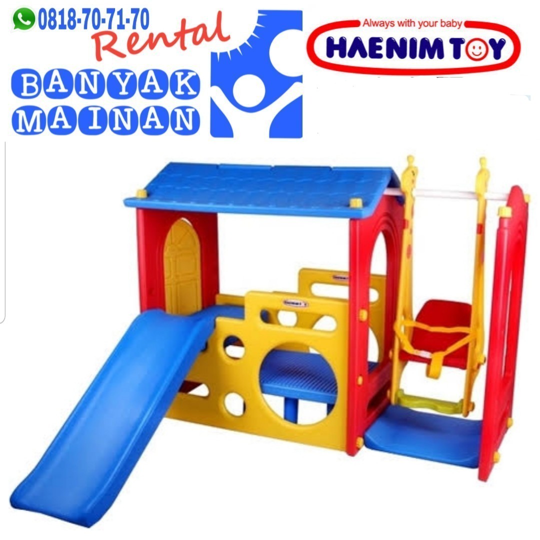 SUPER PLAYHOUSE WITH SWING