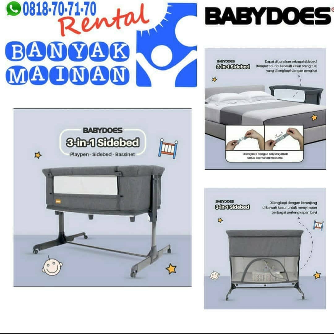 MINIBED BABYDOES 3IN1
