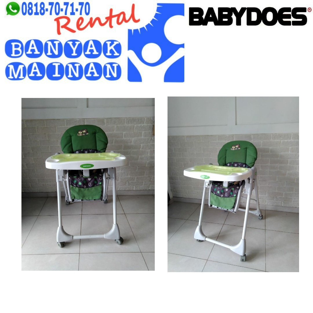 HIGH CHAIR HIJAU
