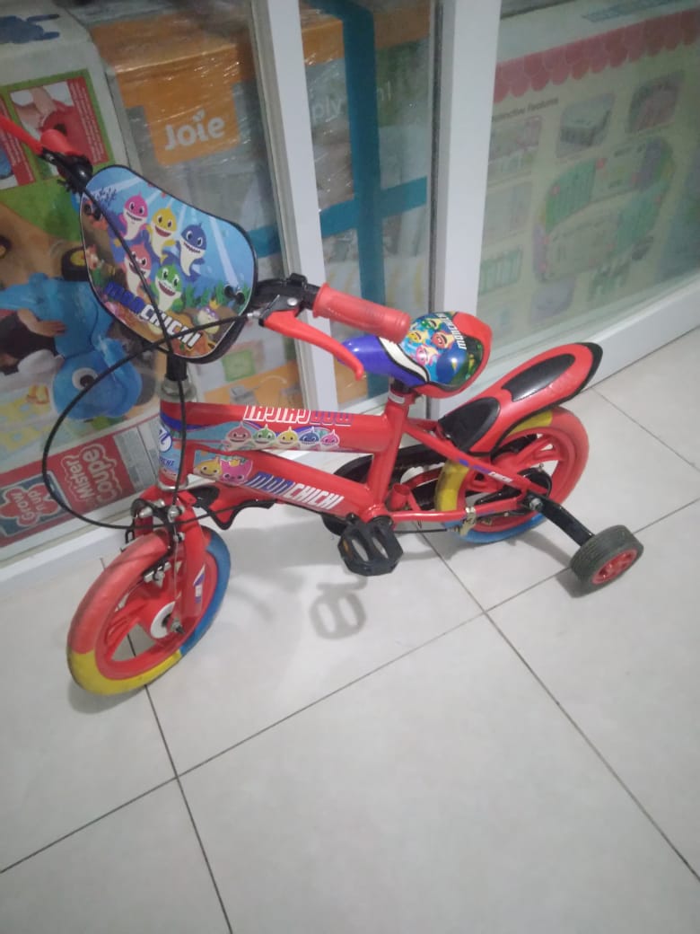 SEPEDA MONCHICHI 12 INCHI MERAH