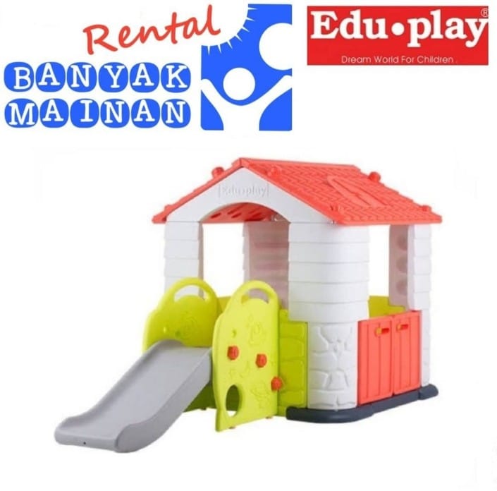 EDUPLAY HOUSE WITH SLIDE