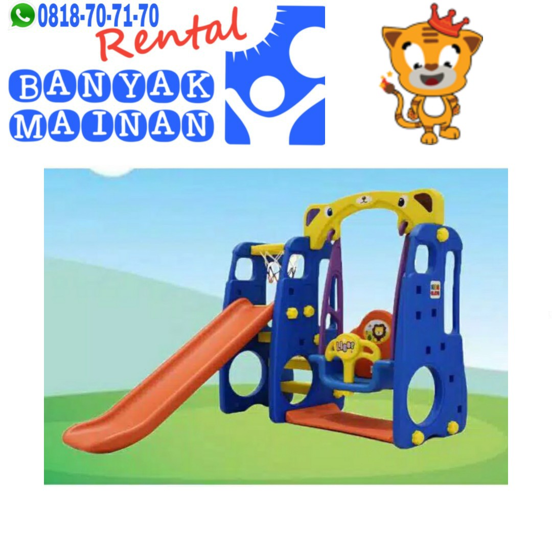 KIDS 4IN1 SLIDE WITH SWING