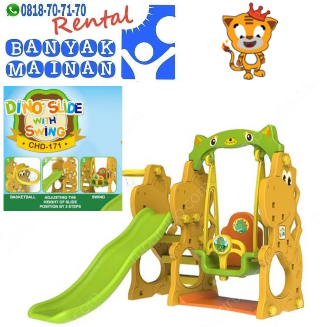 DINO SLIDE SWING