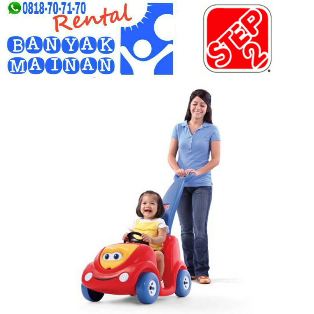 PUSH ROUND BUGGY (WITH SMILE EMOJI)