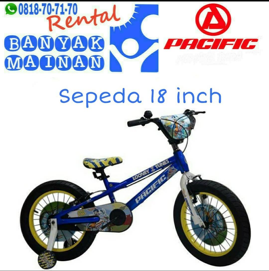 SEPEDA PACIFIC 18 INCHI - BIRU